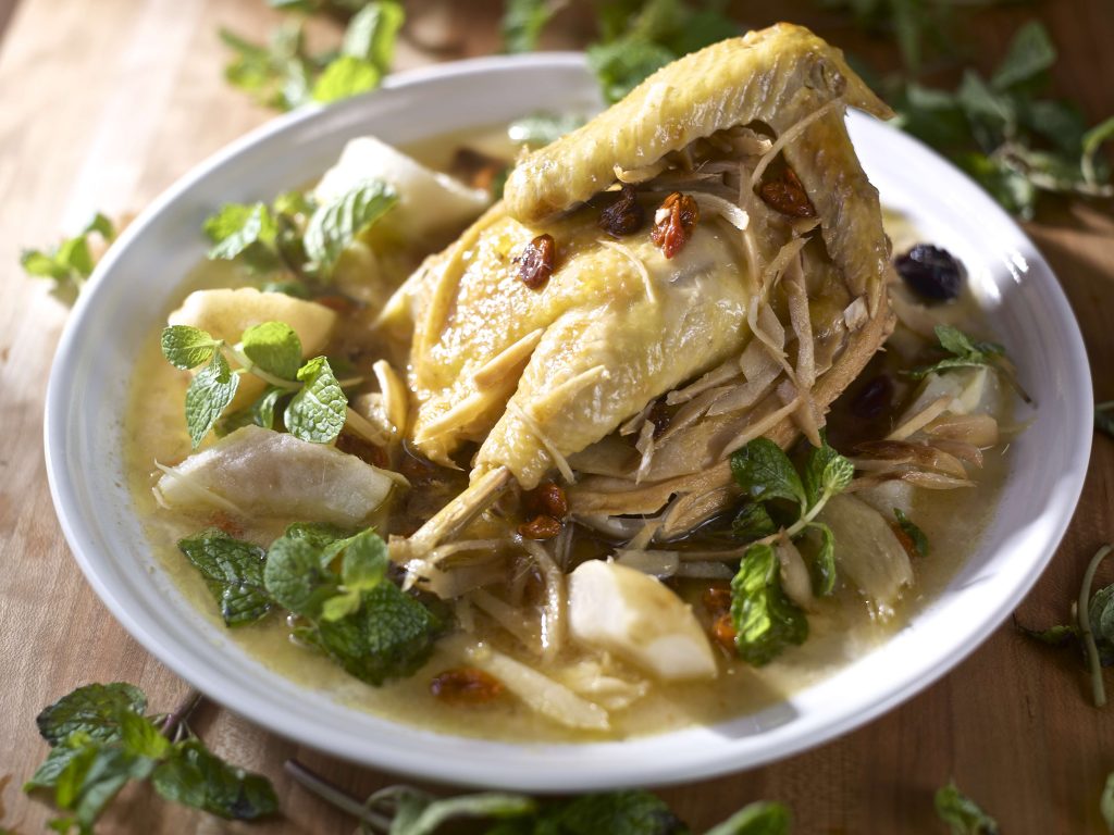 Ginger Chicken in White Wine Stew: A Slurpy Soothing Variation of a Traditional Recipe