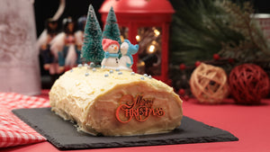 Chendol Log Cake