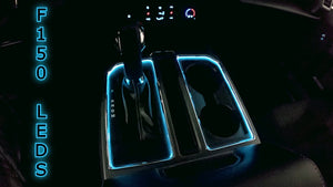 F150 LED Cup Holder Lighting Install and Tips | EL lighting