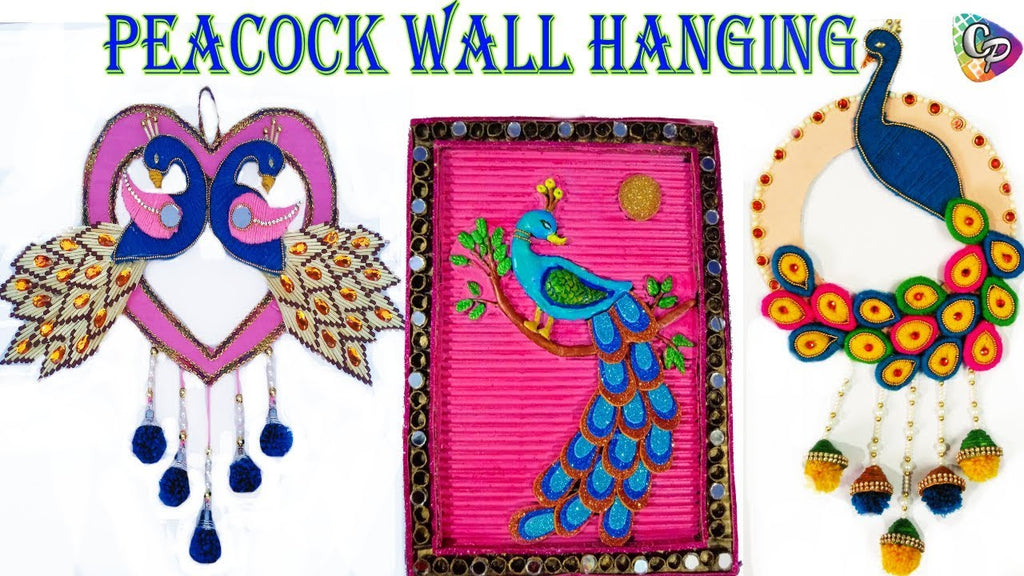 Welcome to Creative priyansha, In this video we have shown, 3 Beautiful peacock wall hanging || woollen wall hanging || Peacock Craft Ideas || Best out of ...