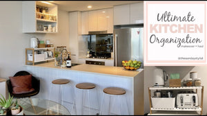 Hey everyone, today's video I'm sharing my tiny kitchen organization ideas to maximize space and efficiency