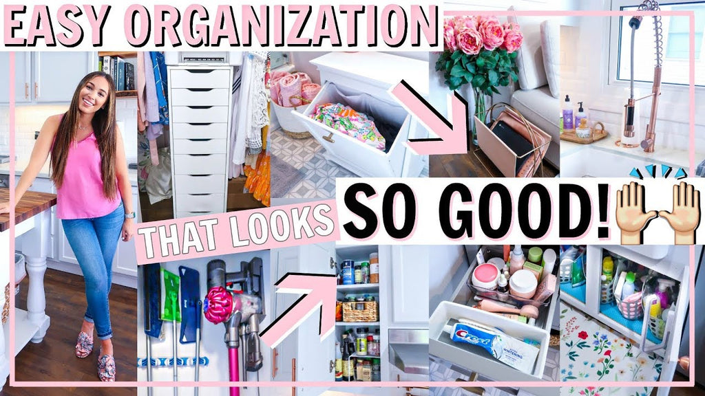TIPS EVERYONE SHOULD KNOW TO ORGANIZE FAST! The ULTIMATE easy organization ideas to live an organized life! Affordable and cheap ideas anyone ...
