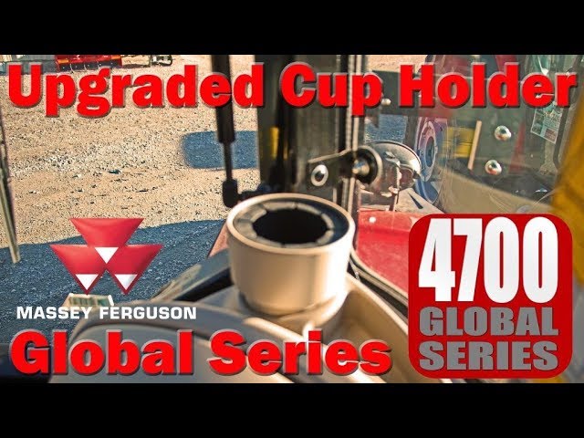 Massey Ferguson Global Series: Cup Holder Upgrade by Vahrenberg Implement (2 years ago)