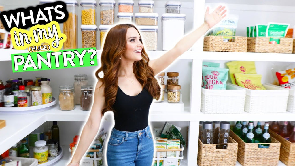 Take a look inside my pantry! ❤   SUBSCRIBE ▻
