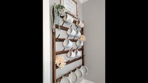 How to hang a large mug rack from Feger Furnishings by Feger Furnishings (2 years ago)