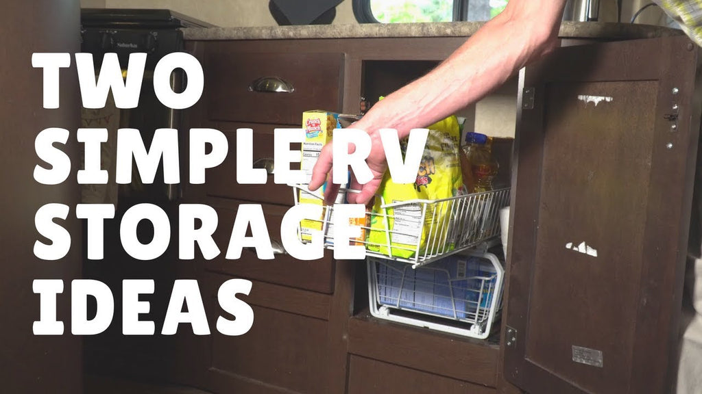 In this episode of Grand Adventure we share two tips for maximizing the limited storage space in your RV