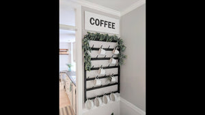 How to hang a mug rack using drywall anchors by Feger Furnishings (2 years ago)