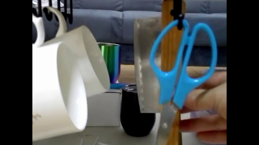 Mug Cup Hooks Under Cabinet Kitchen Utensil Hanging Hook Rack Without Drilling (