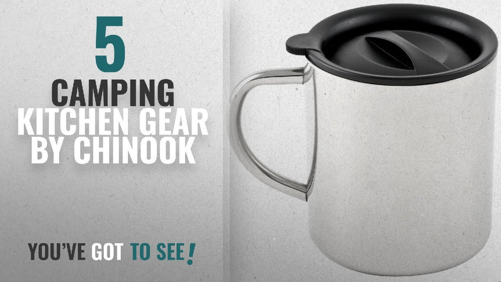 Top 5 Chinook Camping Kitchen Gear [2018]: Chinook Timberline Double-Wall Mug with Lid ...