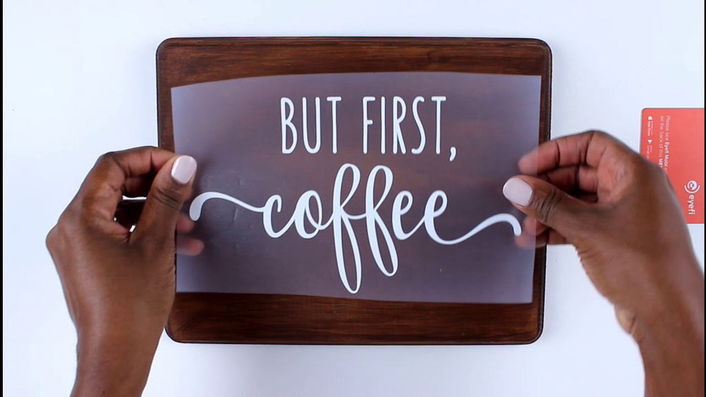 DIY Coffee Mug Holder and Coffee Bar Sign final youtube version by Keitha TheBajanTexan (2 years ago)