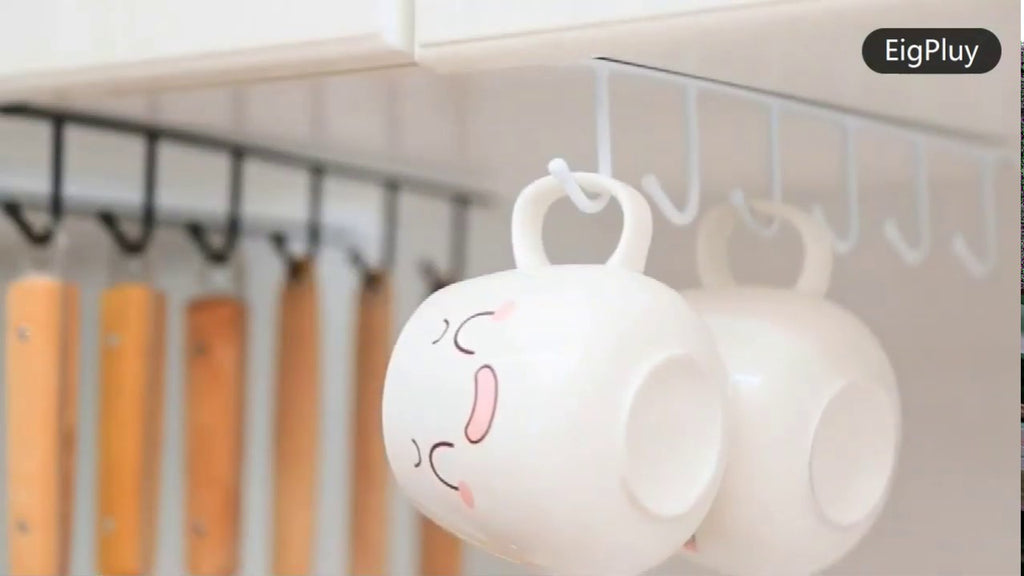 Nail Free, Drilling Free, Anti Sagging Protection Mug Holder Rack (