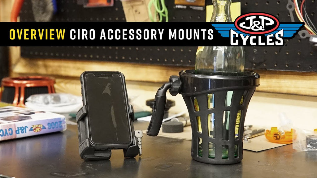 CIRO Phone Mounts and Cup Holders Overview by J&P Cycles (4 months ago)