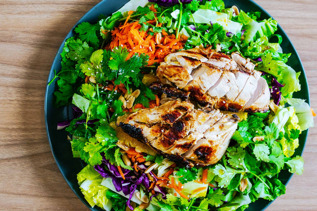 Can Xian Lim Cook Asian Chicken Salad?