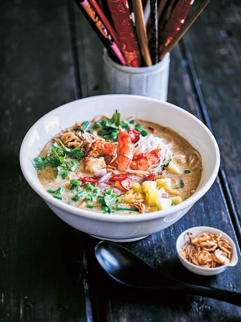 Shrimp Laksa Soup