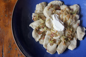 Ukrainian Cabbage Dumplings (Varenyky), and a Confession
