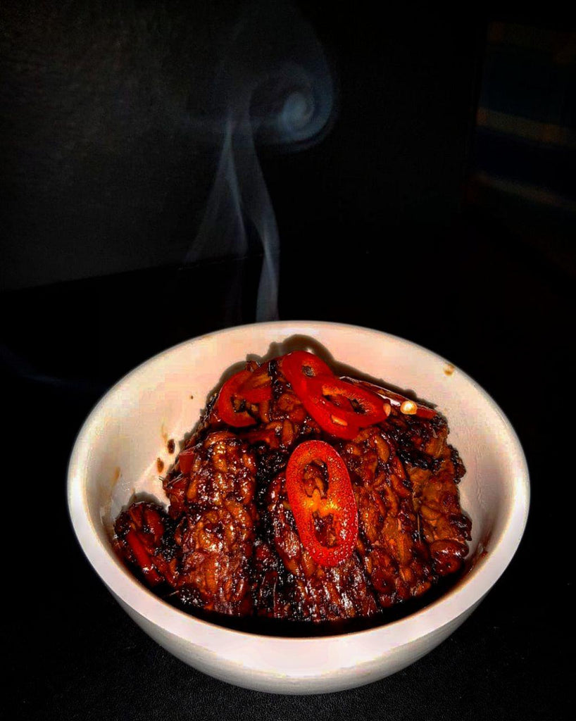 Crispy Glazed Tempeh